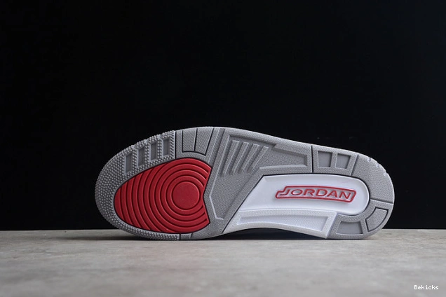 Cheap BK red ct8532-126 retro 3 jordan cardinal 1124